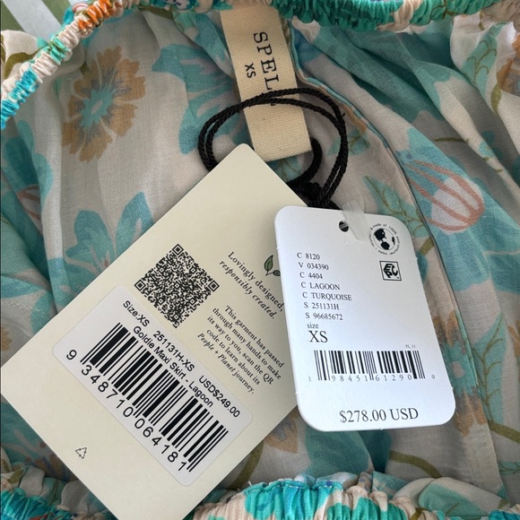 NWT Spell Goldie Max Skirt - Picture 7 of 7